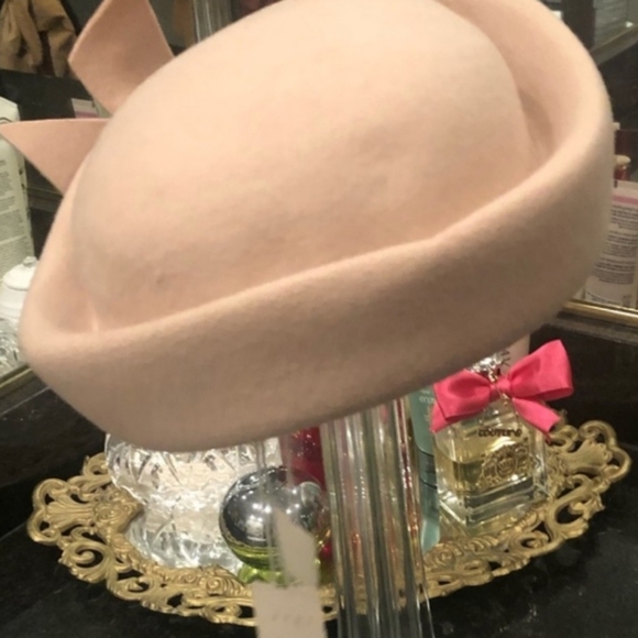 ❗Vintage Jackie Kennedy Style Cream Wool Pillbox Hat❗ - Picture 3 of 4